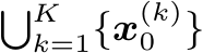 SKk=1{x(k)0 }