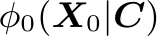  �0(X0|C)